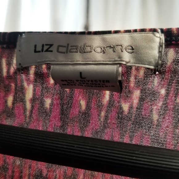 Liz Claiborne Top Size Large - Picture 3 of 4